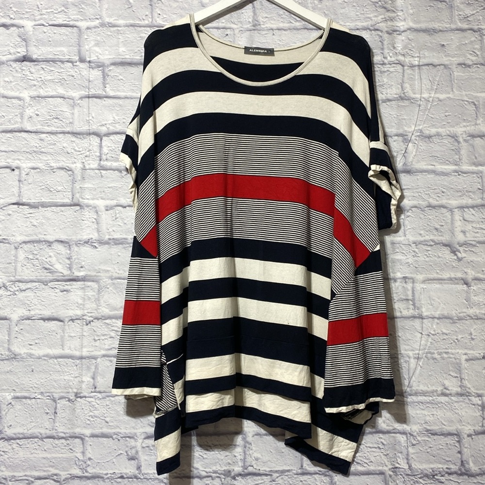 Alembika blouse with stripes